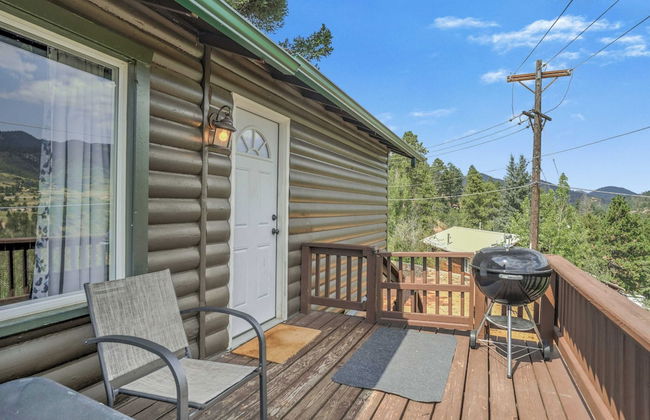 3BD Cowboy Cabin Pikes Peak Mountain Log Cabin - Foto 44