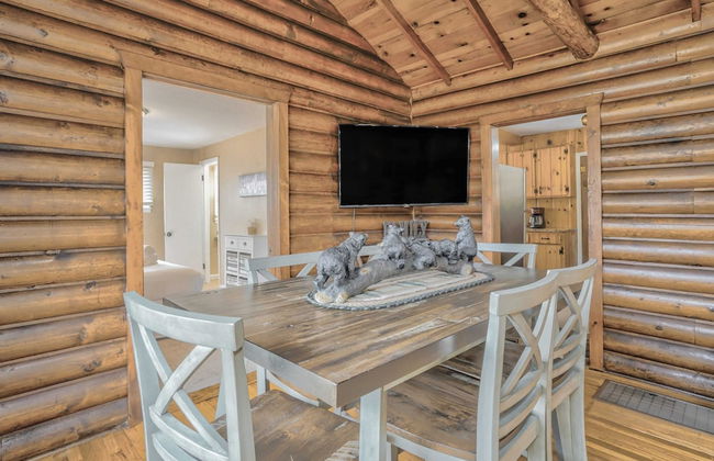 3BD Cowboy Cabin Pikes Peak Mountain Log Cabin - Foto 32
