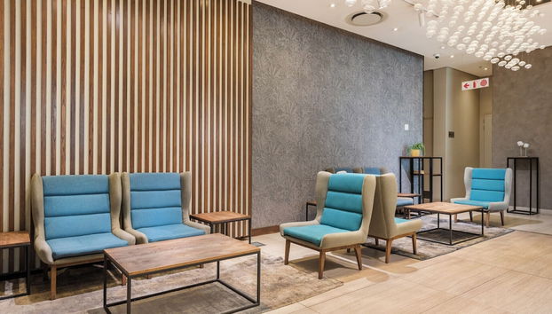 Sala de estar do lobby