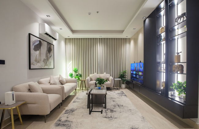 Luxurious Two Bedroom Apartment Al malqa - Photo 12