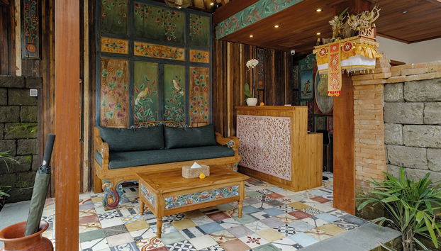 Sala de estar do lobby