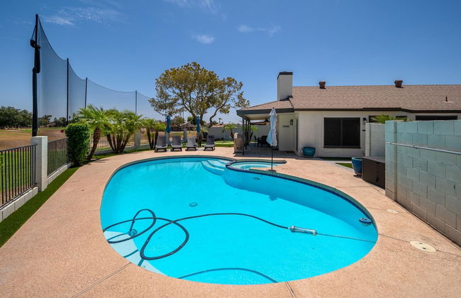 Peoria Oasis on Golf Course Pool Putting Green - Photo 34