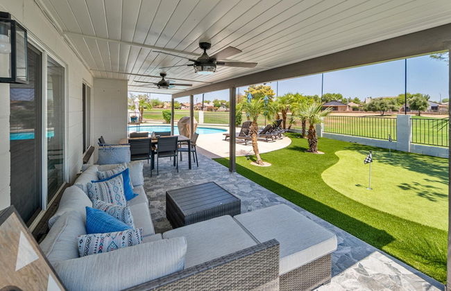 Peoria Oasis on Golf Course Pool Putting Green - Photo 1