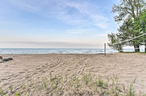 Photo 29 - Waterfront Lake Huron Getaway: Private Beach