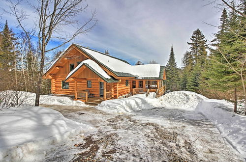 Photo 5 - Lakefront Log Cabin W/dock ~9 Mi to Lutsen Mtn