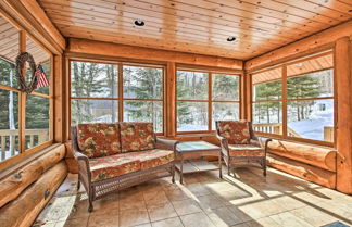 Photo 2 - Lakefront Log Cabin W/dock ~9 Mi to Lutsen Mtn