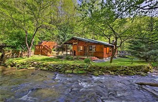 Photo 1 - Bryson City Cabin w/ Fire Pit on Coopers Creek