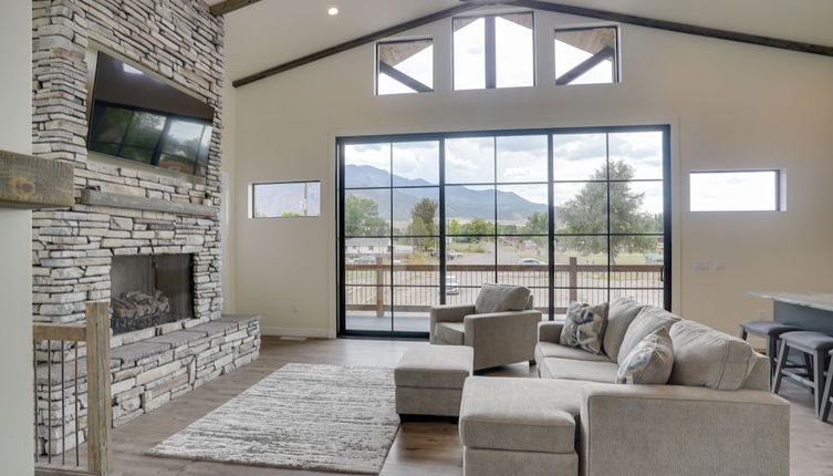 Photo 1 - Chic Utah Getaway w/ Fireplace, Sauna & 2 Decks