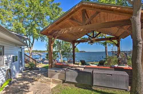 Photo 17 - Waterfront Home in Tool w/ Dock, Fire Pit & Patio