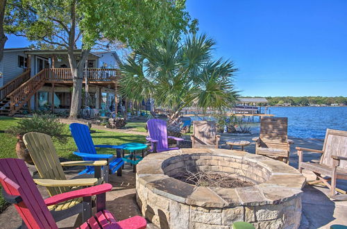 Photo 18 - Waterfront Home in Tool w/ Dock, Fire Pit & Patio