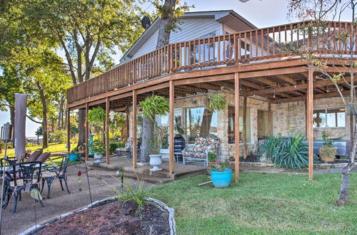 Photo 10 - Waterfront Home in Tool w/ Dock, Fire Pit & Patio