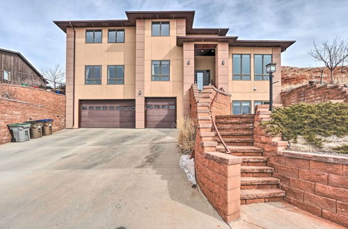 Photo 1 - Upscale Laramie Home w/ Hot Tub & Patio