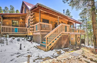 Photo 2 - Secluded Black Hawk Log Cabin w/ Fire Pit