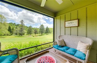 Photo 1 - Bright Franklin Villa: Fireplace, Golf Course View