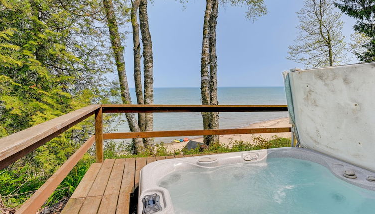 Photo 1 - Beachy Palms Cottage on Lake Huron w/ Hot Tub