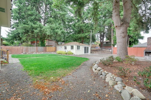 Photo 10 - Tacoma Vacation Rental w/ Outdoor Fireplace