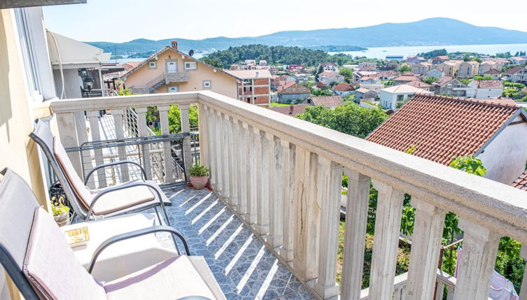 Photo 1 - Sea View Flat w Terrace 9 min to Port in Tivat