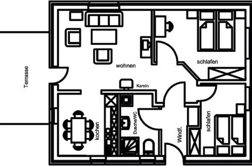 Foto 4 - Detached Holiday Home in the Bruchttal