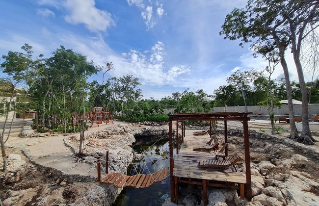 LUJOSO CON CENOTE EN LA SELVA DE TULUM - Photo 39