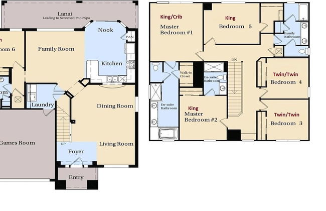 6BR Private Pool, Spa, Gameroom, Close to Disney - Foto 18