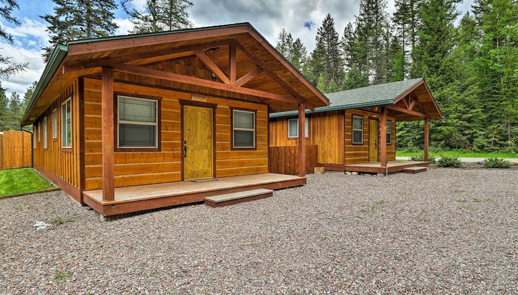 Photo 1 - Hungry Horse Cabin: Deck, Fire Pit, Near Glacier