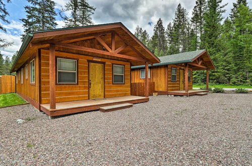 Photo 1 - Hungry Horse Cabin: Deck, Fire Pit, Near Glacier