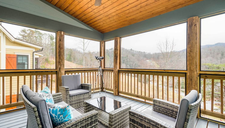 Photo 1 - Cullowhee Home w/ Game Room, Wraparound Decks