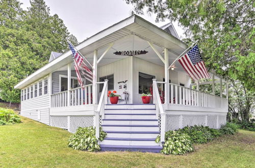 Photo 1 - Colorful Lake Huron Home: Near Ferry & Beach