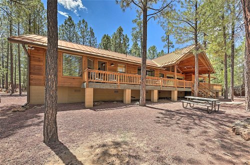 Photo 32 - Expansive Pinetop Cabin w/ Fireplace + Grill