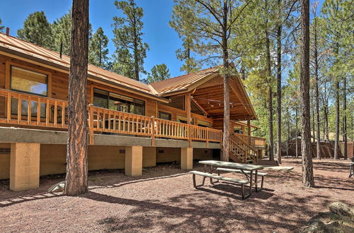 Photo 2 - Expansive Pinetop Cabin w/ Fireplace + Grill