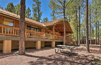 Photo 2 - Expansive Pinetop Cabin w/ Fireplace + Grill