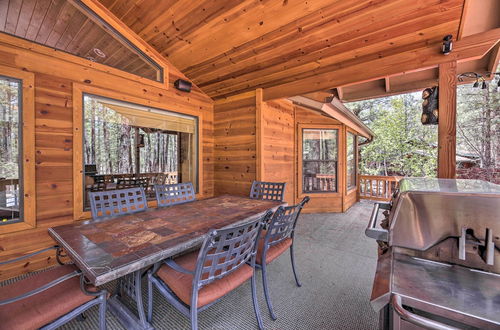 Photo 9 - Expansive Pinetop Cabin w/ Fireplace + Grill