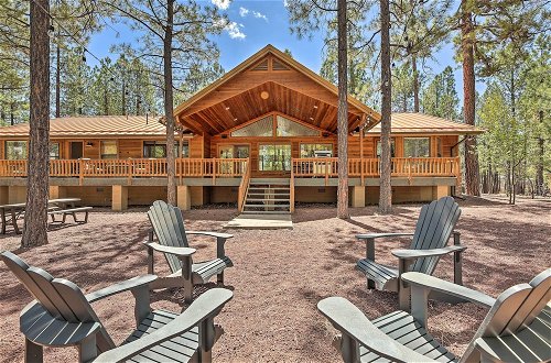 Photo 1 - Expansive Pinetop Cabin w/ Fireplace + Grill