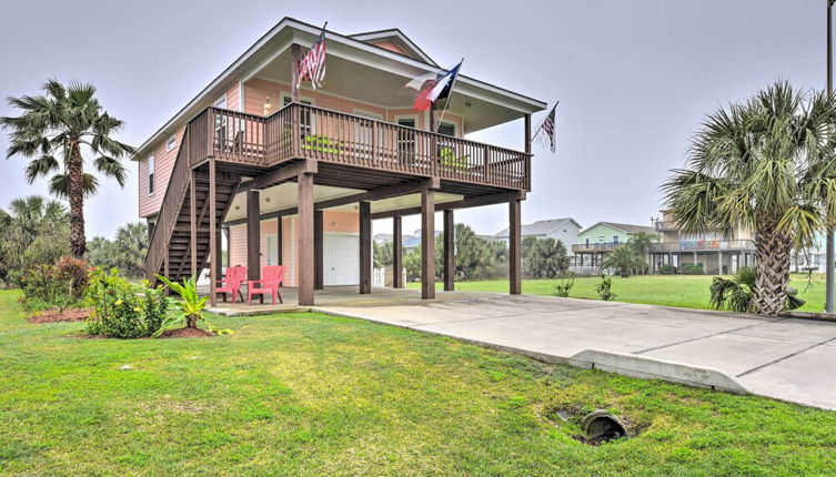 Photo 1 - Galveston Home w/ Canal View: 1/4 Mi to the Beach