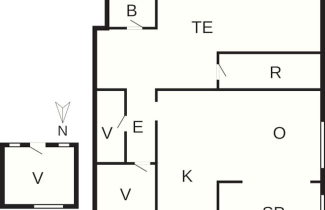 8 Person Holiday Home in Vig-by Traum - Foto 4