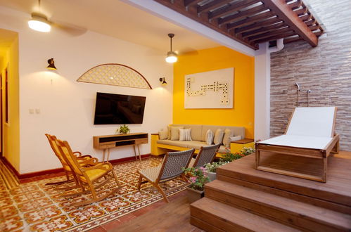 Photo 8 - 3cm-1 Colonial House In Getsemaní With Pool Air Conditioning and Wifi