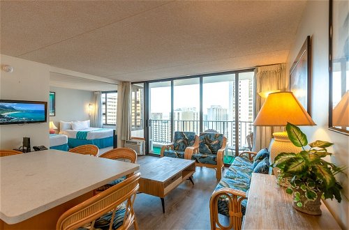 Photo 1 - Updated Waikiki Condo with Mountain Views - 22nd floor, Free parking & WiFi by Koko Resort Vacation Rentals