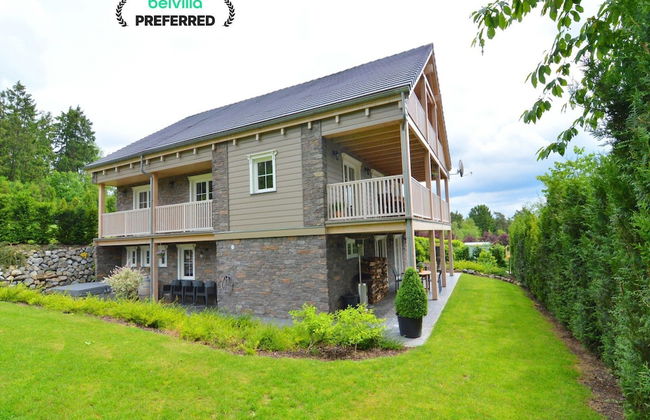 Sumptuous Chalet in Septon with Sauna & Hot Tub - Foto 1