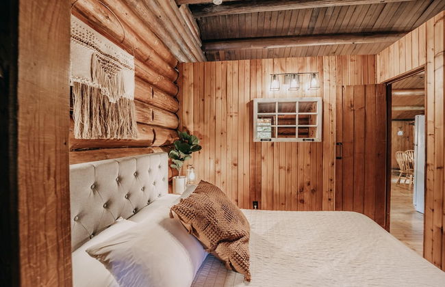 76GS - Genuine Log Cabin - WI-FI - Pets Ok - Sleeps 4 - Foto 28