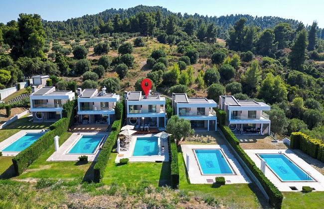 Luxurious 4-bedroom Villa With Private Pool in Kassandra, Halkidiki - Foto 46