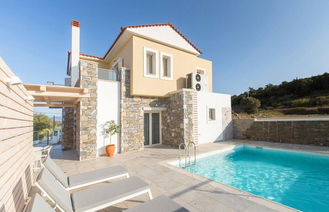 Luxury Holiday Home 4 Bedroom Villa in Paleokastro - Foto 24