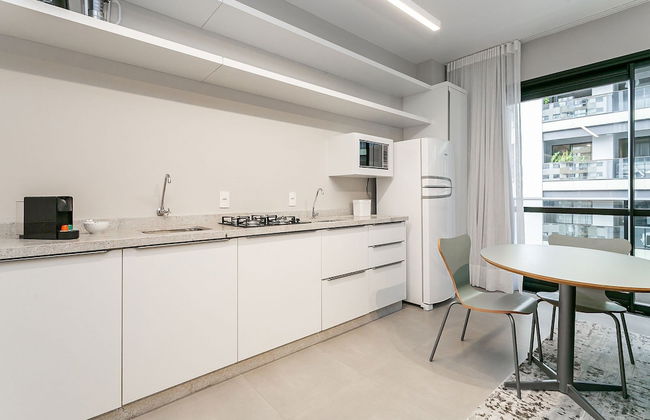 Studios Tower by Viva - Prédio com piscina e estacionamento no centro de Floripa - Foto 42