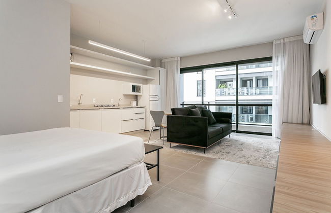 Studios Tower by Viva - Prédio com piscina e estacionamento no centro de Floripa - Foto 28