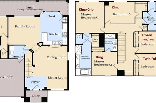 Photo 35 - 6BR w Greenview Pool Getaway Only 2 Miles to Disney