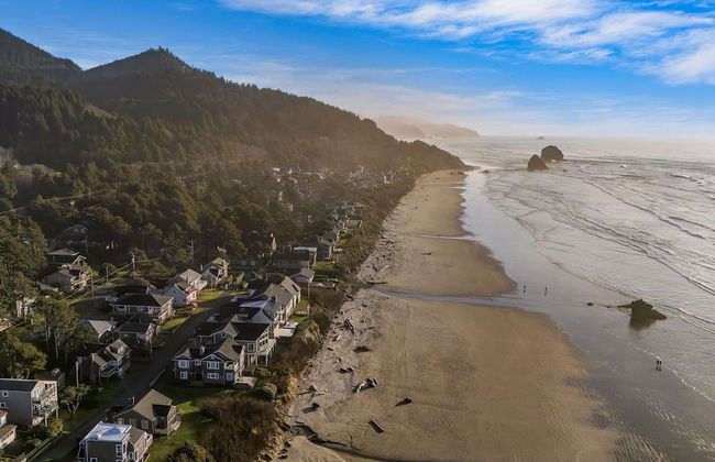 Pacific Breeze Ocean Views Steps to Cannon Beach Airy Coastal Retreat - Foto 40