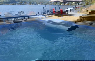 Photo 2 - Lakehouse w Private Beach Bar Lg Deck Dock