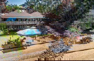 Foto 1 - Lakehouse w Private Beach Bar Lg Deck Dock