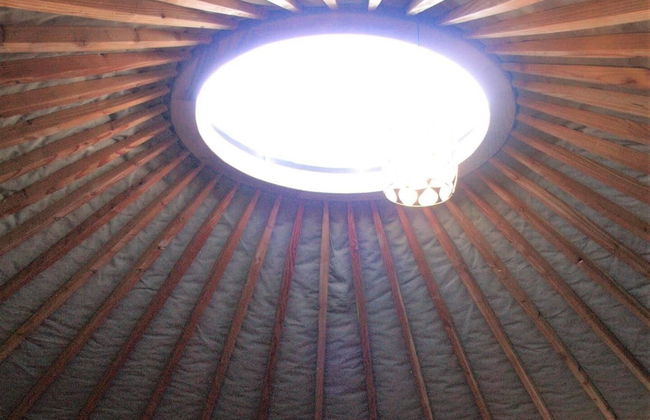 Roundhouse Yurt, Stunning Views, Totnes Dartmouth - Foto 18