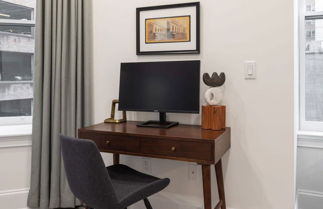 Sosuite Bay Window 1BR Apt w W/d, Desk - Foto 19