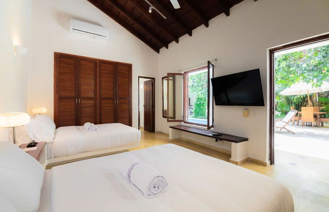 w Vibrant House 5BR w Pool n AC in Cartagena - Foto 64